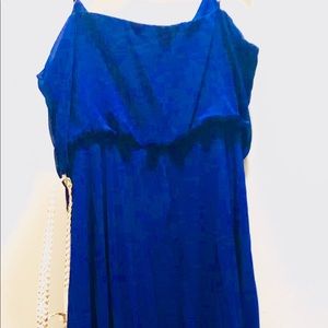 Nice Long Royal Blue Dress